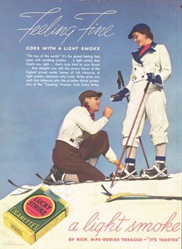 Постер Lucky Strike Feeling Fine