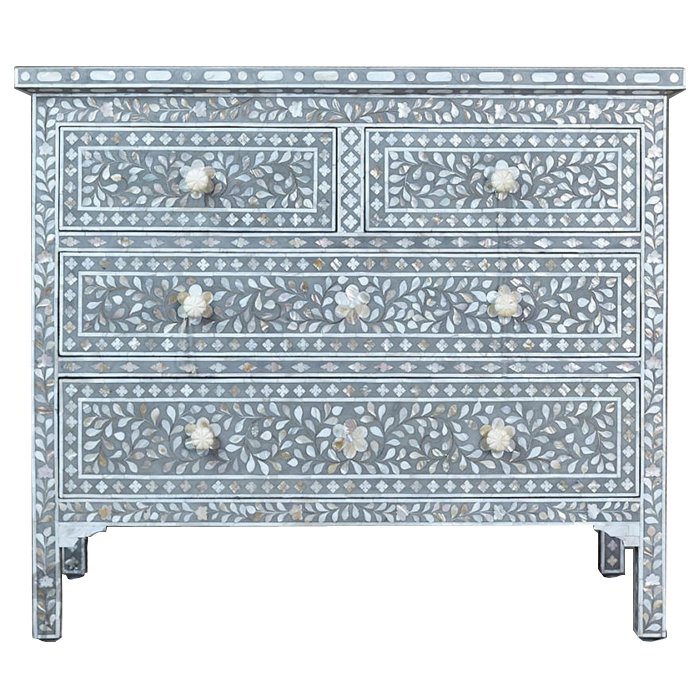 Комод Inlaid Bone Grey