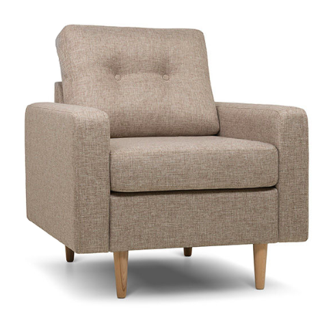 Кресло Alcott SVEN Armchair бежевое