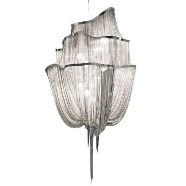 Люстра Terzani Atlantis Chandelier NICKEL