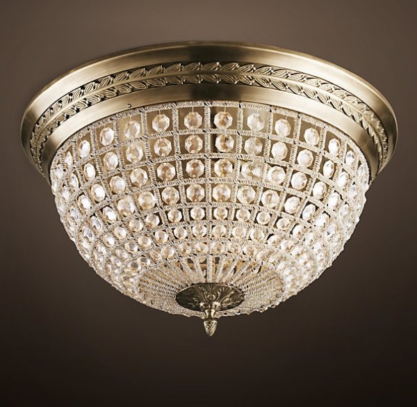 Потолочный светильник RH 19th c. Casbah Crystal Top 60
