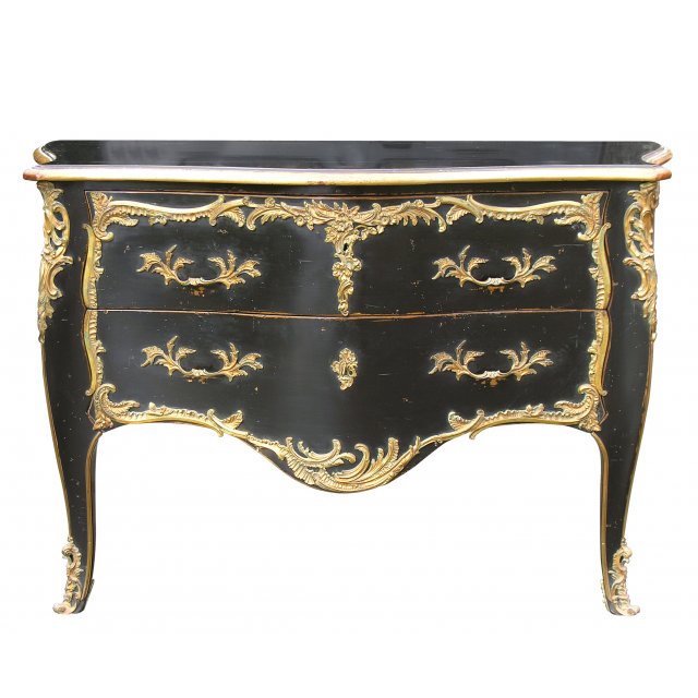 Комод L.XV CHEST OF DRAWERS IN THE STYLE OF B.V.R Black