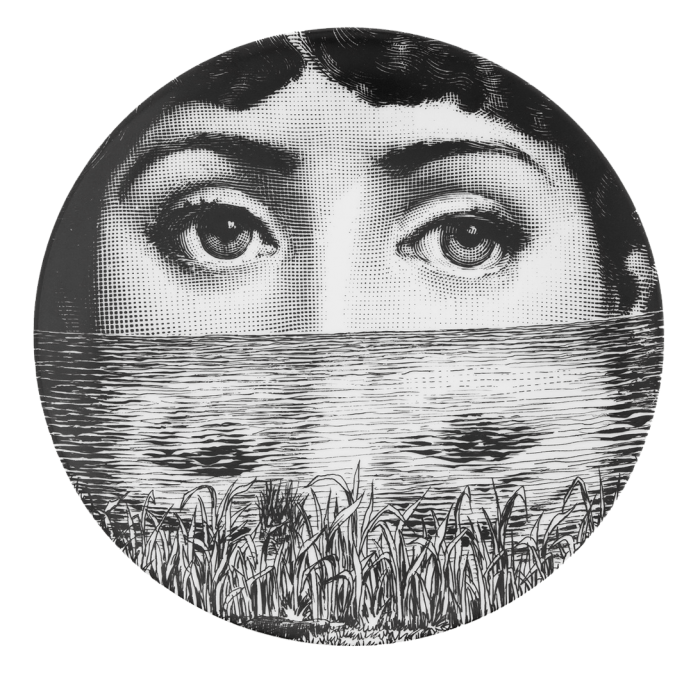 Декоративная тарелка Fornasetti 089 designed by Piero Fornasetti