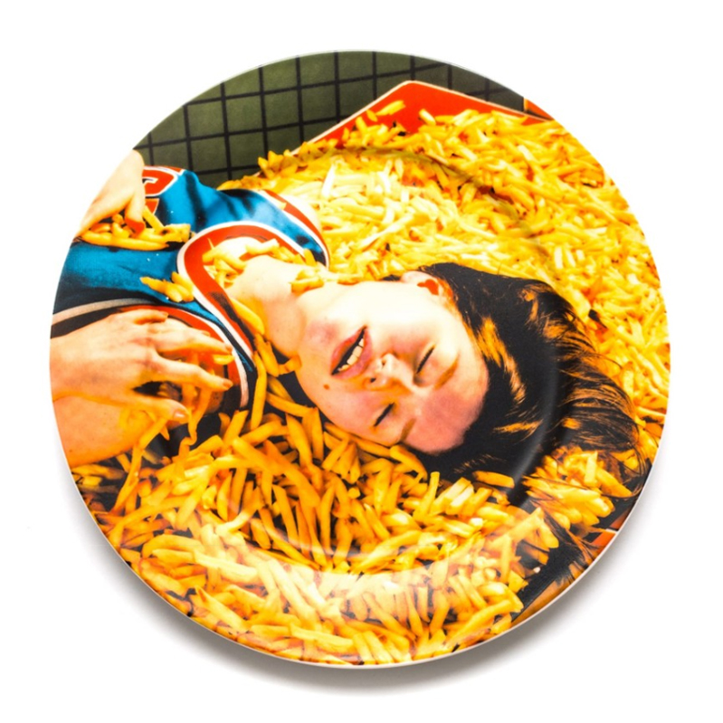 Тарелка Seletti Porcelain Plate Chips