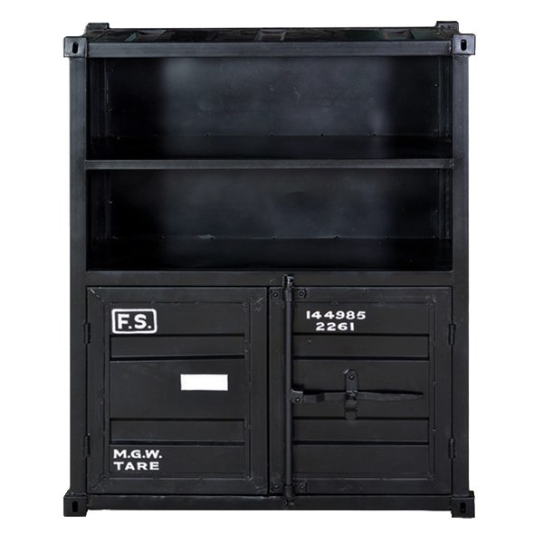 Container Style Armoire Display Cabinet