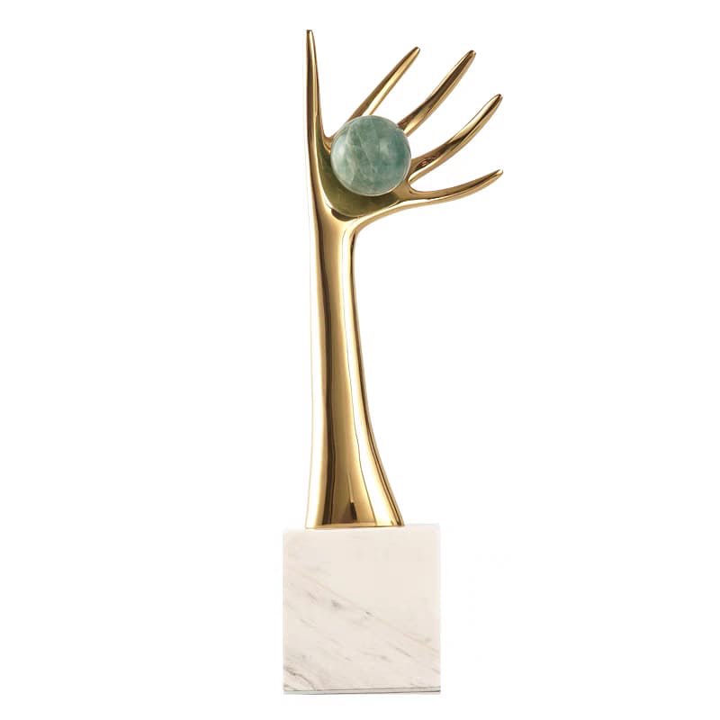 Статуэтка Рука Hand Fluorite 2