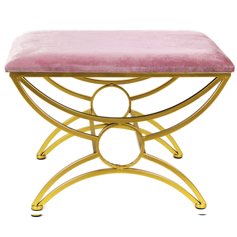 Пуф Art Deco Shapes Pink