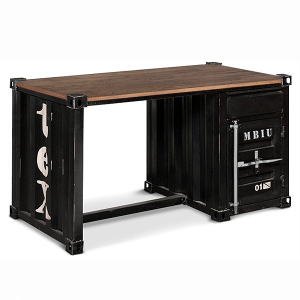 Письменный стол Metal & Oak Sea Container Desk