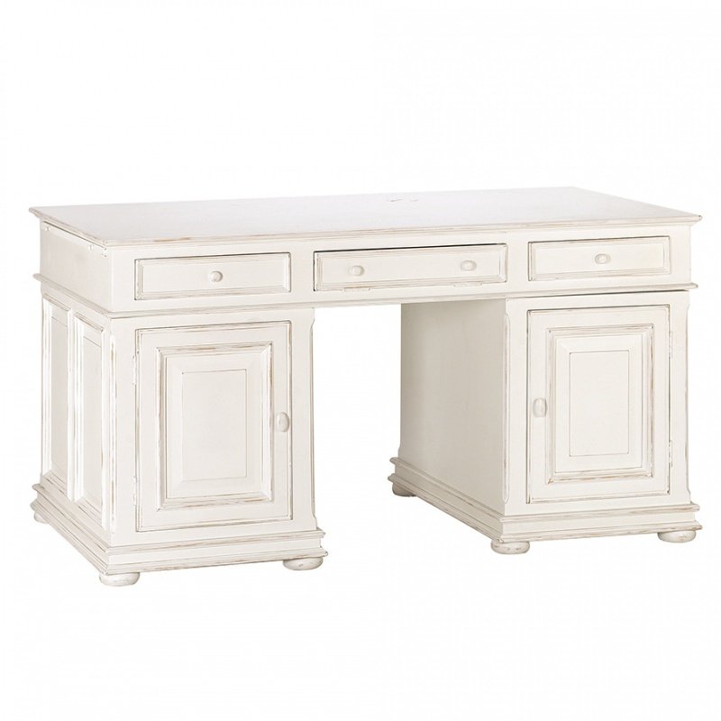 Рабочий Стол Provence BUREAU INFORMATIQUE BLANC AVEC TIROIRS HARMONIEPBDA