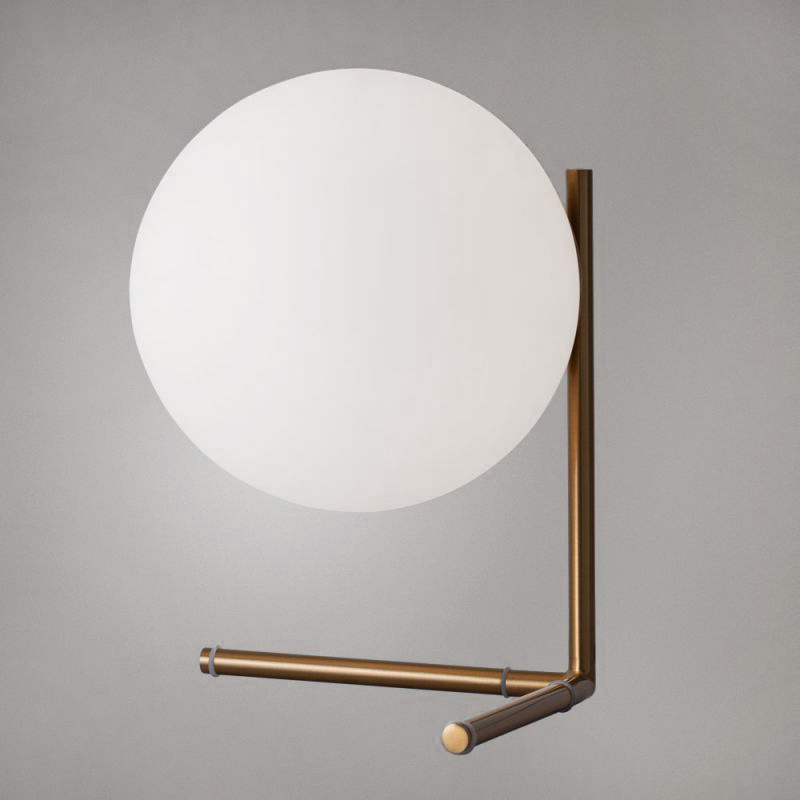 Настольная лампа IC Lighting Flos Table brass designed by Michael Anastassiades