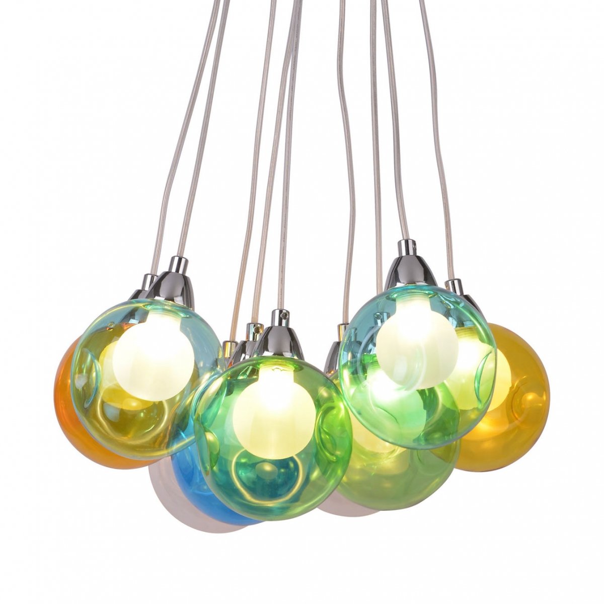 Люстра  9 random pendant chandelier multi