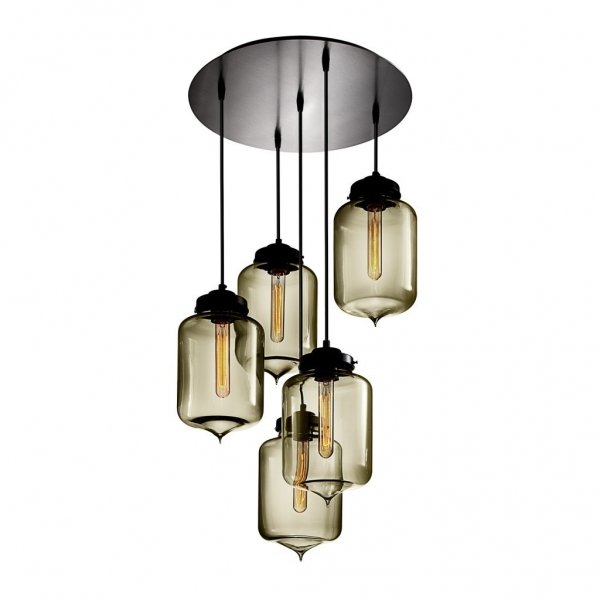 Люстра Circular 5 Turret designed by Jeremy Pyles