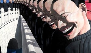 Картина Yue Minjun №5