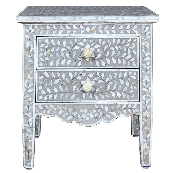 Комод Inlaid Bone Openwork Gray