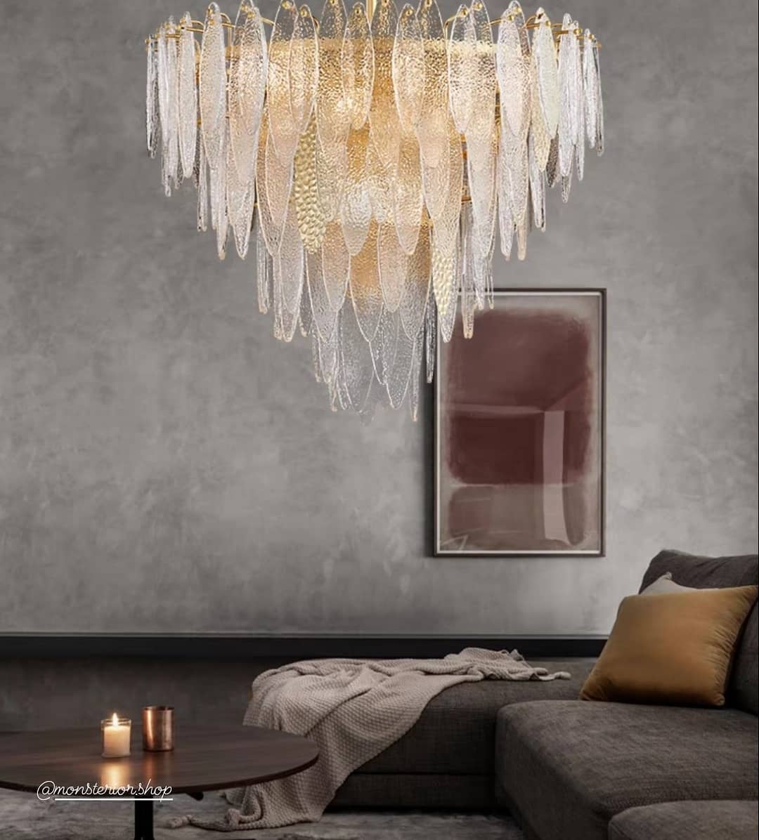 Люстра ICE RAIN 4Y 15L