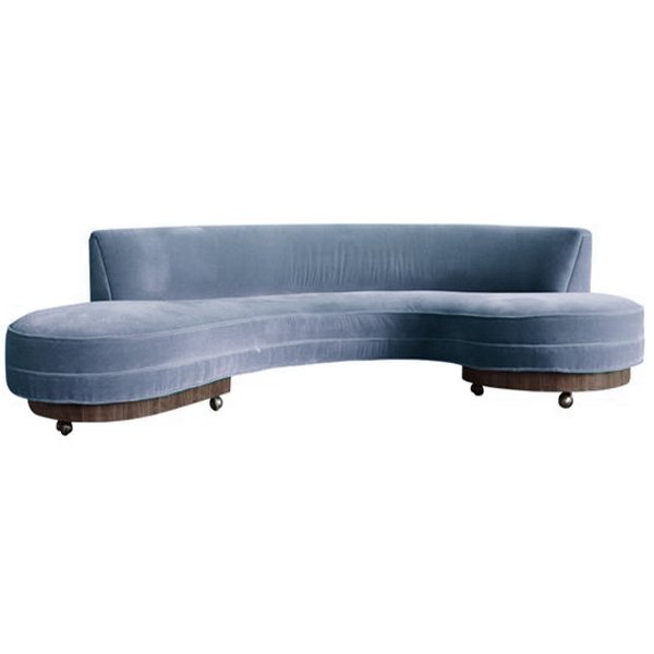 Early Vladimir Kagan Sofa in 1950