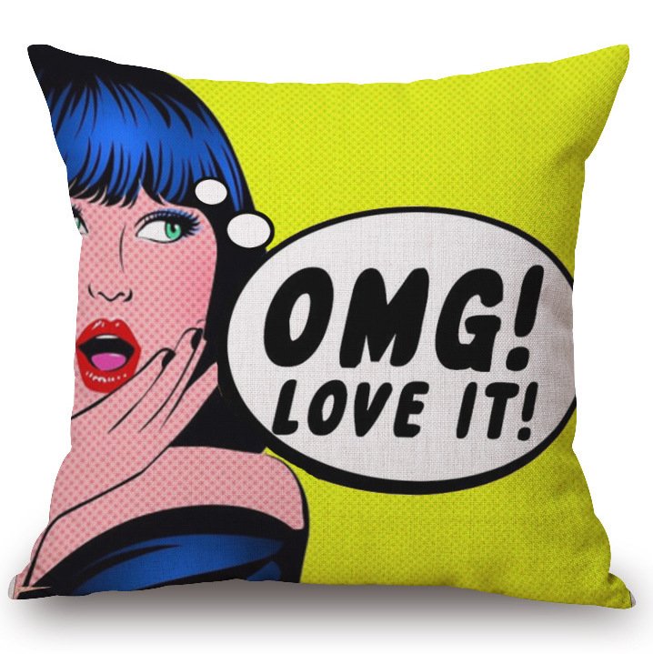 Декоративная подушка OMG