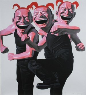 Картина Yue Minjun №20