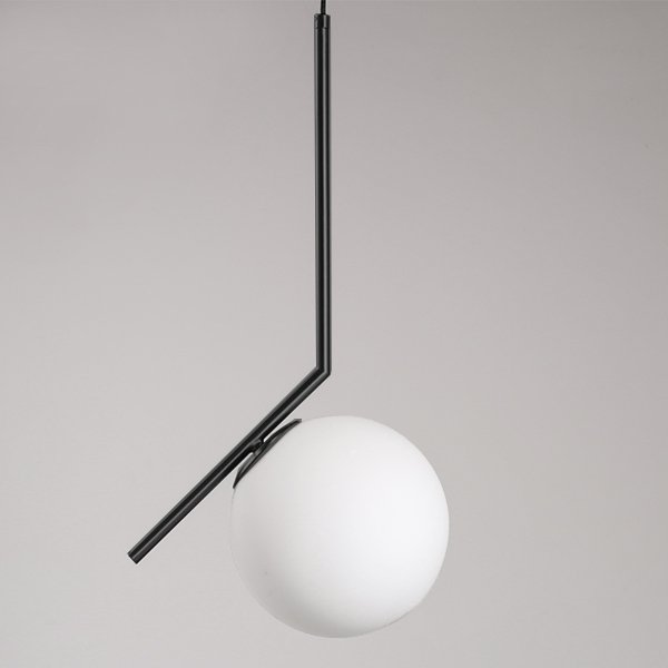 Светильник Flos IC Lighting Black Pendant Lamp designed by Michael Anastassiades