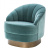 Кресло Eichholtz Chair Hadley Turquoise Кресло Eichholtz Chair Hadley Turquoise