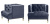 Кресло Eichholtz Chair Castelle Blue