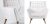 Кресло Danish Modern Armchair Tufted Accent белый велюр Кресло Danish Modern Armchair Tufted Accent белый велюр