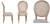 Стул French chairs Provence Beige Rattan 2 Chair
