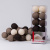 Гирлянда хлопковые фонарики Сotton Ball Brown