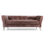 Диван трехместный Flatter brown