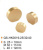 Мебельная ручка HOME DECO Brass Knobs QS-HK0019