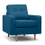 Кресло Alcott SVEN Armchair синяя шерсть Кресло Alcott SVEN Armchair синяя шерсть