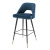 Барный стул Eichholtz Bar Stool Avorio Blue Барный стул Eichholtz Bar Stool Avorio Blue