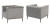 Кресло Eichholtz Chair Raffles Grey Кресло Eichholtz Chair Raffles Grey