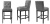 Барный стул Eichholtz Bar Stool Cesare Grey Барный стул Eichholtz Bar Stool Cesare Grey