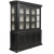 Буфет BUFFET VAISSELIER NOIR 4 PORTES VITREES BRUGES A391