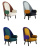 Кресло Moon armchair Кресло Moon armchair