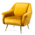 Кресло Camaro gold