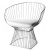 Кресло Platner lounge designed by Warren Platner in 1966 Кресло Platner lounge designed by Warren Platner in 1966