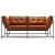 Двухместный диван Two Seat Encounter Leather Sofa designed by Stephen Kenn and Simon Miller in 2014 Двухместный диван Two Seat Encounter Leather Sofa designed by Stephen Kenn and Simon Miller in 2014