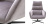 Кресло Eichholtz Swivel Chair & Ottoman Nautilus