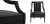 Кресло Eichholtz Chair Ermitage Black