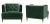 Кресло Eichholtz Chair Castelle Green