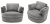 Кресло Eichholtz Chair Clarissa Grey