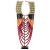 Африканское Ожерелье на подставке NECKLACE BLACK ORANGE RED ON STAND Африканское Ожерелье на подставке NECKLACE BLACK ORANGE RED ON STAND