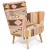 Кресло KELIM Pattern Brown Chair II Кресло KELIM Pattern Brown Chair II