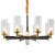 Люстра LIAISON ONE-TIER black and brass Chandelier 8 Люстра LIAISON ONE-TIER black and brass Chandelier 8