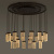 Люстра massif central 24 GRAND CRU CONTEMPORARY CHANDELIER GLASS