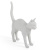 Лампа Seletti Jobby The Cat White