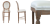 Стул French chairs Provence Bar Brown Chair Стул French chairs Provence Bar Brown Chair