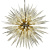 Murano Spike Sputnik Rock Chandelier in 1975